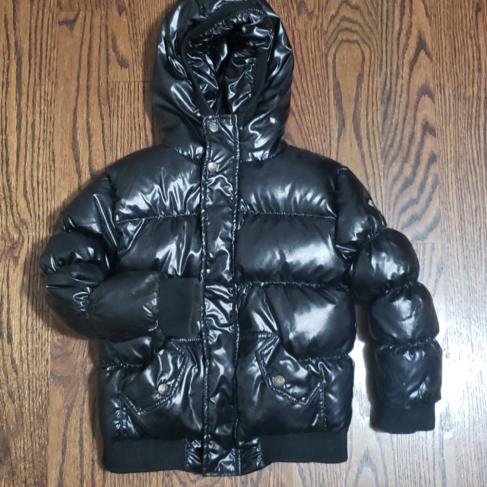 Appaman down black shiny puffer size 7